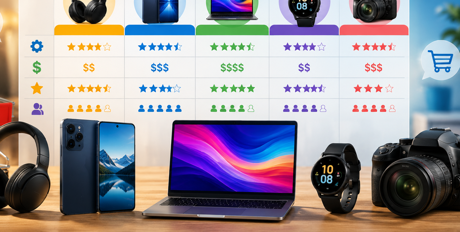 Product Comparisons Made Easy: Features, Prices & Reviews
